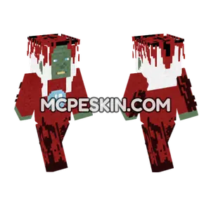 Lady Misfortune Spirit Halloween Minecraft Bedrock skin