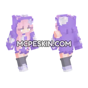Lavender Haze Outfit Minecraft Bedrock skin