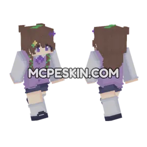 Leafy Skin Test Minecraft Bedrock skin