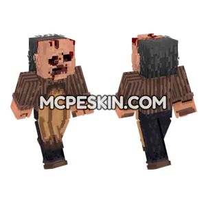 Leatherface Texas Chainsaw Massacre Minecraft Bedrock skin