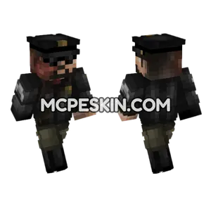 Leland Coyle Outlast Trials Minecraft Bedrock skin