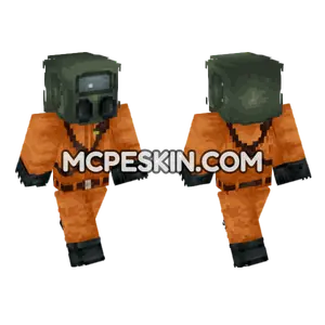Lethal Company Suit Minecraft Bedrock skin