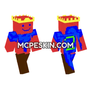 Level 2 PMC Minecraft Bedrock skin