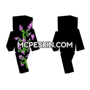 Lilac Outfit Minecraft Bedrock skin