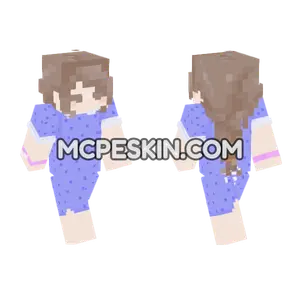 Lily Patient Minecraft Bedrock skin