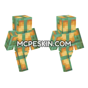 Lit Weathered Copper Bulb Minecraft Bedrock skin