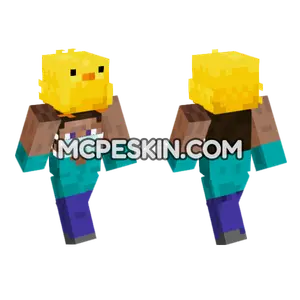 Little Steve Duck Minecraft Bedrock skin