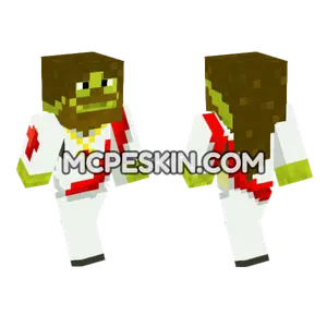 Lord Shrek Minecraft Bedrock skin