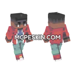 Lucas Season 1 Train Minecraft Bedrock skin