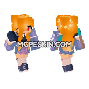 Lucinda In Magical Outfit Minecraft Bedrock skin