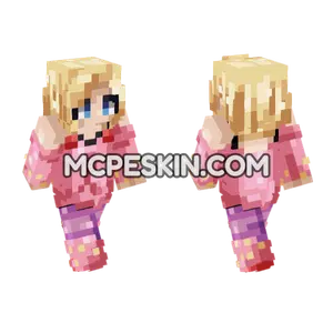 Lucy Steel Minecraft Bedrock skin