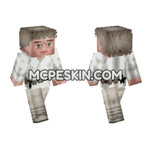 Luke Skywalker Episode IV Minecraft Bedrock skin