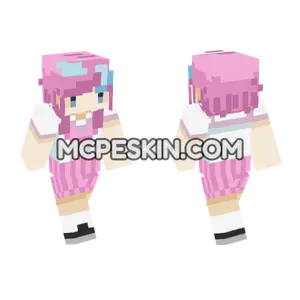 Luluttolilly Rui Nonoyama Minecraft Bedrock skin