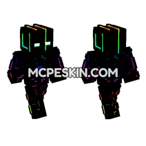 Lumex Skin Minecraft Bedrock skin
