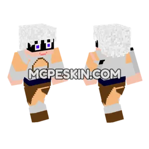 Luna Girl Charon In Space Minecraft Bedrock skin