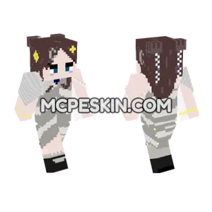 Lunaren Luna Outfit Minecraft Bedrock skin