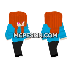 Madeline Celeste Minecraft Bedrock skin