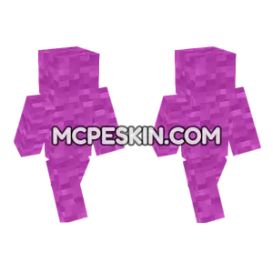 Magenta Wool Minecraft Bedrock skin