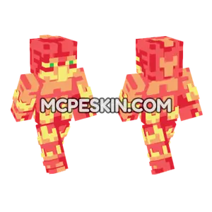 Magician S Red Minecraft Bedrock skin