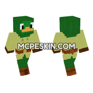 Mallard Duck Minecraft Bedrock skin