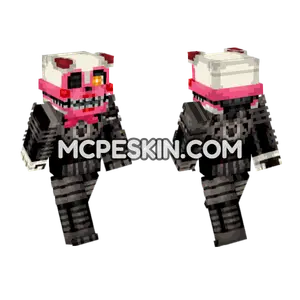 Mangle 1981 1983 Fredbear's Family Diner Minecraft Bedrock skin