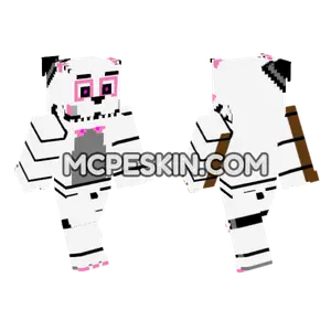 Mangle Animatronic Minecraft Bedrock skin