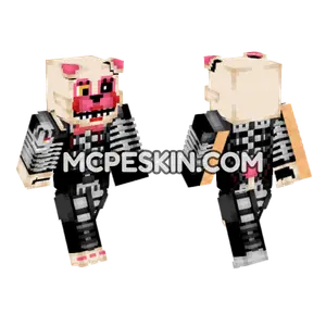 Mangle FNAF Skin Minecraft Bedrock skin
