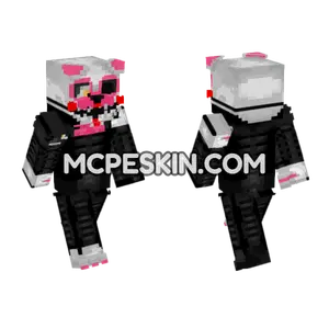 Mangle FNAF2 Five Nights At Freddy's Minecraft Bedrock skin