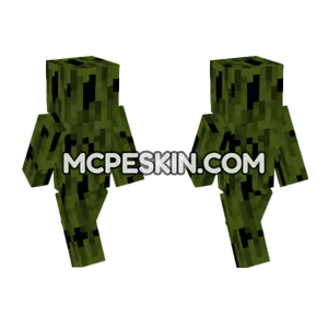 Mangrove Leaves Outfit Minecraft Bedrock skin