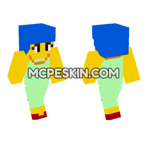 Marge Minecraft Bedrock skin