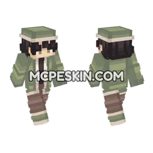 Maria Minecraft Bedrock skin