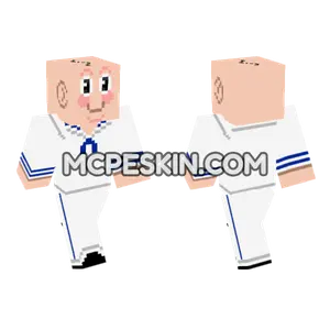 Marinerito Sailor Outfit Minecraft Bedrock skin