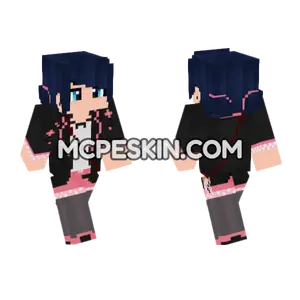 Marinette Season 6 Style Minecraft Skin Minecraft Bedrock skin