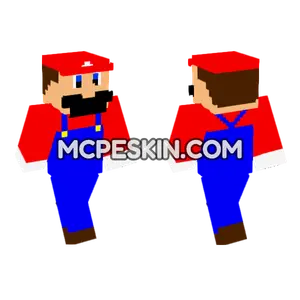 Mario 5106457 Minecraft Bedrock skin