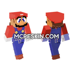 Mario Skin Minecraft Bedrock skin