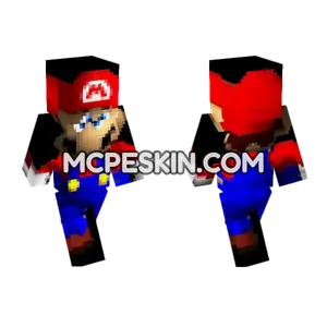 Mario Skin Minecraft Bedrock skin