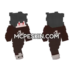 Maroon Masticator Minecraft Bedrock skin