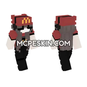 McDonalds Crew Member Minecraft Bedrock skin