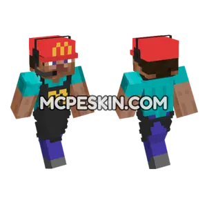 McDonalds Steve Minecraft Bedrock skin