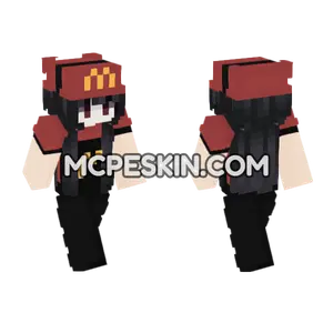 McDonald's Uniform Minecraft Bedrock skin