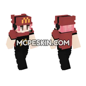 McDonalds Worker Skin Minecraft Bedrock skin