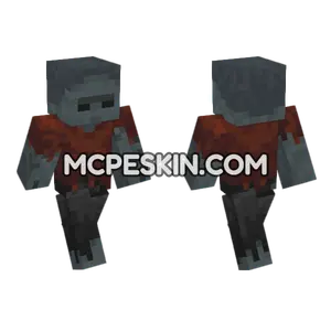 Mce Bouldering Zombie Minecraft Bedrock skin