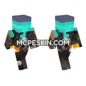 Me Going Mining Minecraft Bedrock skin