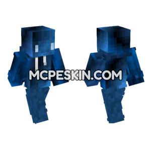 Meep Blue Outfit Minecraft Bedrock skin