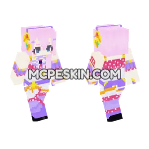 Megurine Luka Wonderlandsxshowtime Minecraft Bedrock skin