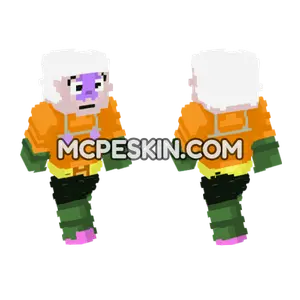 Mermaid Man Spongebob Minecraft Bedrock skin