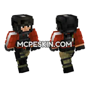Mexican Army Soldier V4 Minecraft Bedrock skin
