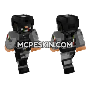 Mexican National Guard Soldier Minecraft Bedrock skin