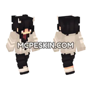Mia Minecraft Bedrock skin