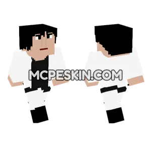 Michael Jackson Thriller Outfit Minecraft Bedrock skin